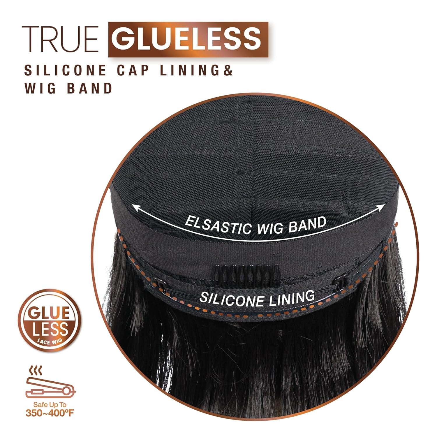 Bare Lace Ypart Lacewigs - Jordyn Lacefront Glueless Synthetic 180 Degree Preplucked Hairline (1 JETBLACK)