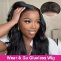 30 Inch Wear And Go Glueless Wigs Human Hair  Pre Cut Lace Front Wigs Human Hair 4x4 Body Wave Human Hair Wig For Women  Wigs