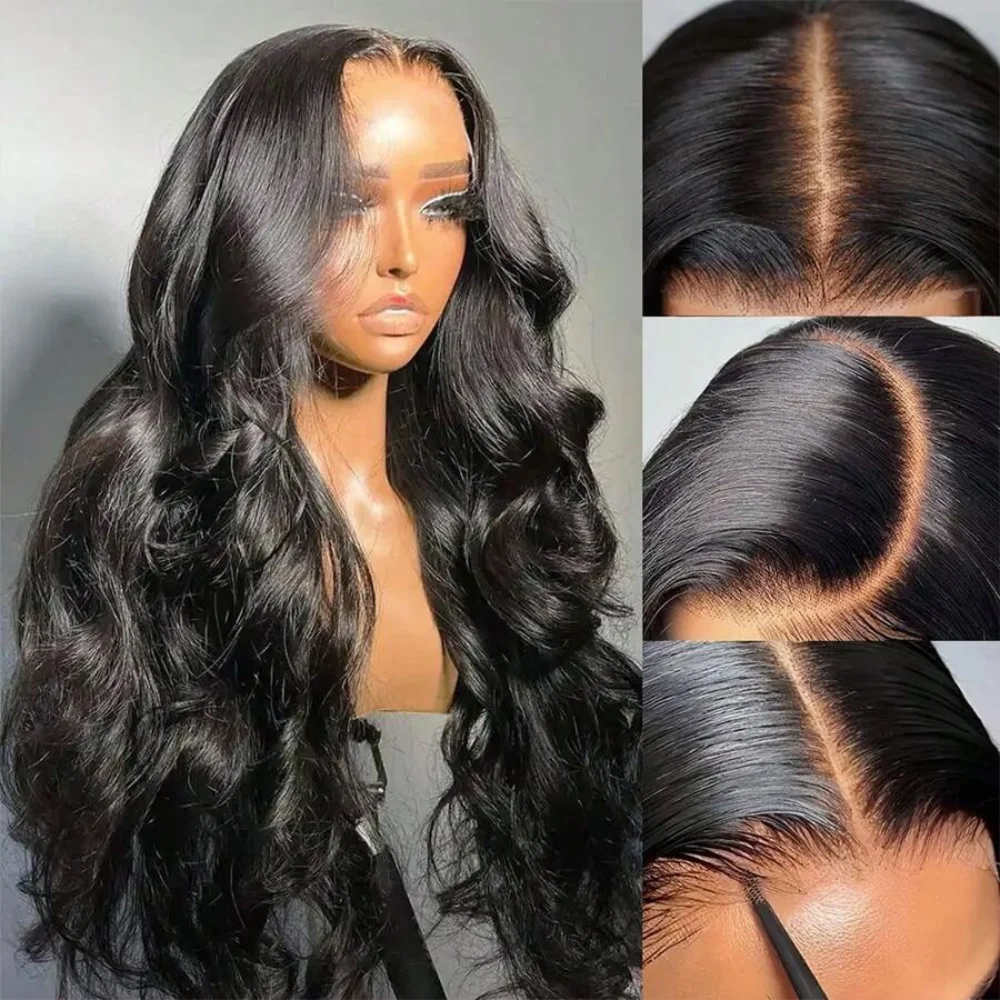 30 Inch Wear And Go Glueless Wigs Human Hair  Pre Cut Lace Front Wigs Human Hair 4x4 Body Wave Human Hair Wig For Women  Wigs