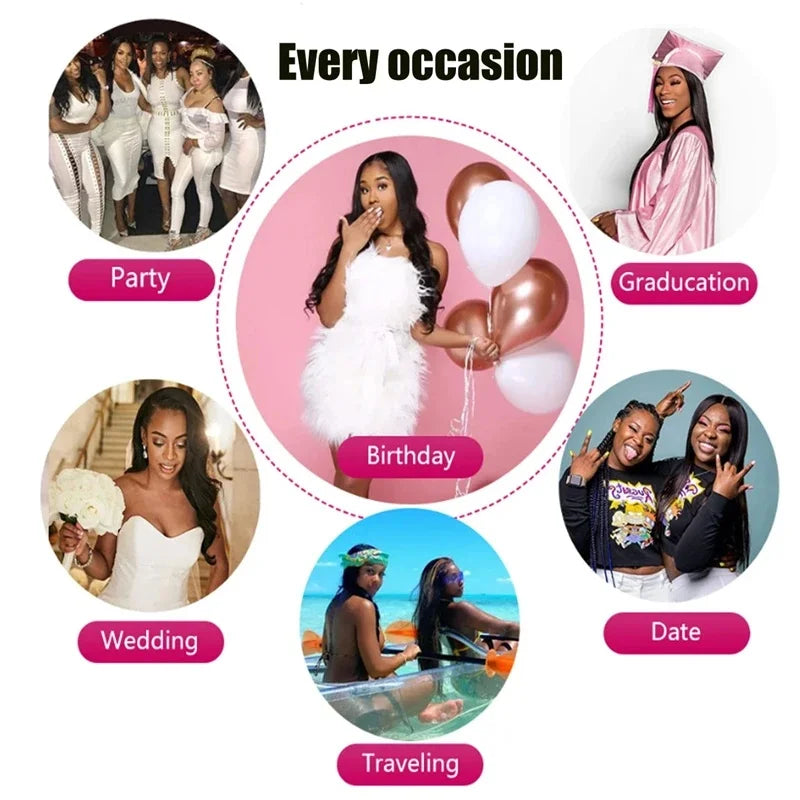 Wig Short Curly Darkest brown Blonde Streaks Synthetic Fibres Heat Resistant Lace Natural Hair Daily Use Cosplay