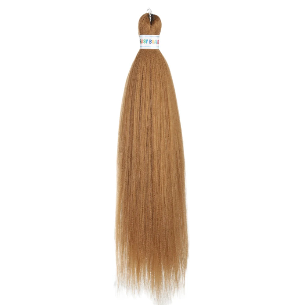 Ez Braid  26Inch Crochet Hair Ombre Pre Stretched Synthetic Braiding Hair Expression