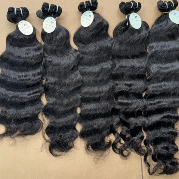 Natural Virgin Curly Human Hair Bundles Raw Indian Hair Extensions Cuticle Aligned Virgin Hair From India