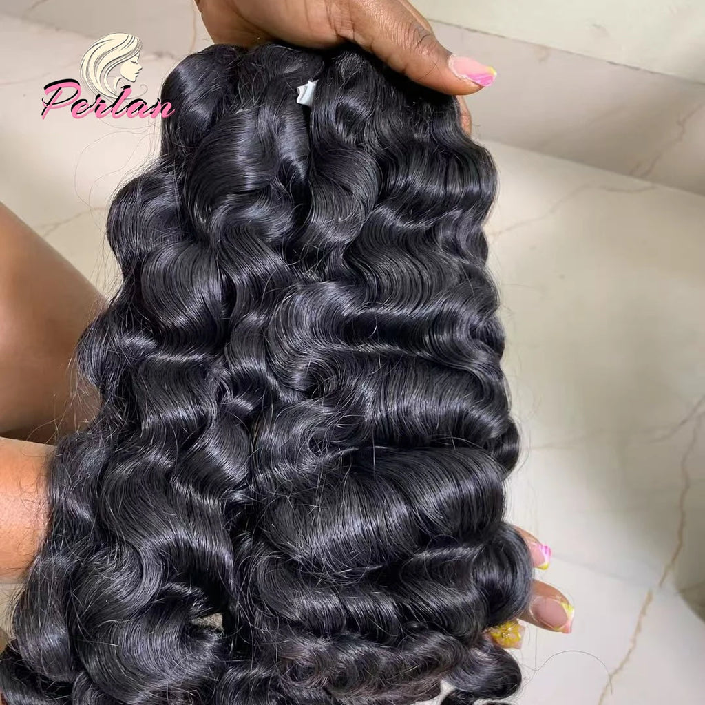 Natural Virgin Curly Human Hair Bundles Raw Indian Hair Extensions Cuticle Aligned Virgin Hair From India