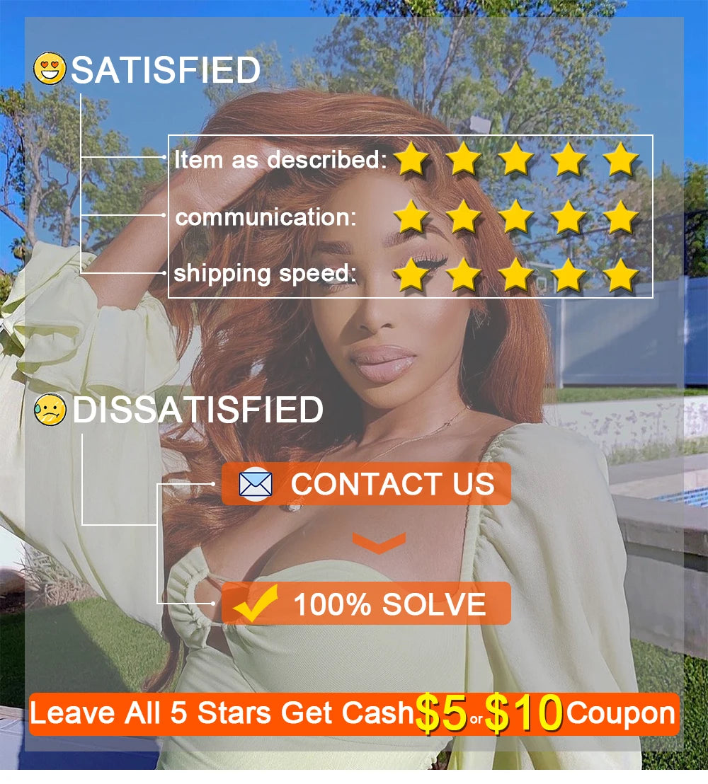 Glueless Wig Human Hair Ready To Wear Highlight Straight 13x6 HD Lace Front Human Hair Wigs For Women Preplucked Brazilian Hair