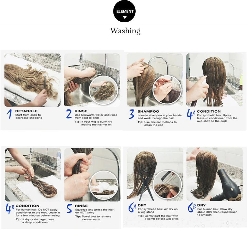 HENRY MARGU Women's Headband Wig Synthetic Hair Long Straight Brown Gloden Highlight Glueless Wigs for Black Women Machine Made