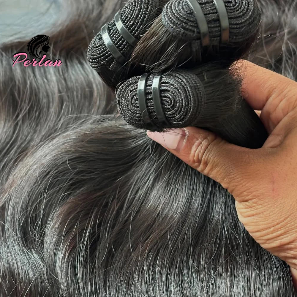 Raw Human Hair Bundles Indian Body Wave Virgin Human Hair 100% Human Hair Weave Extensions Wholesale Vendor