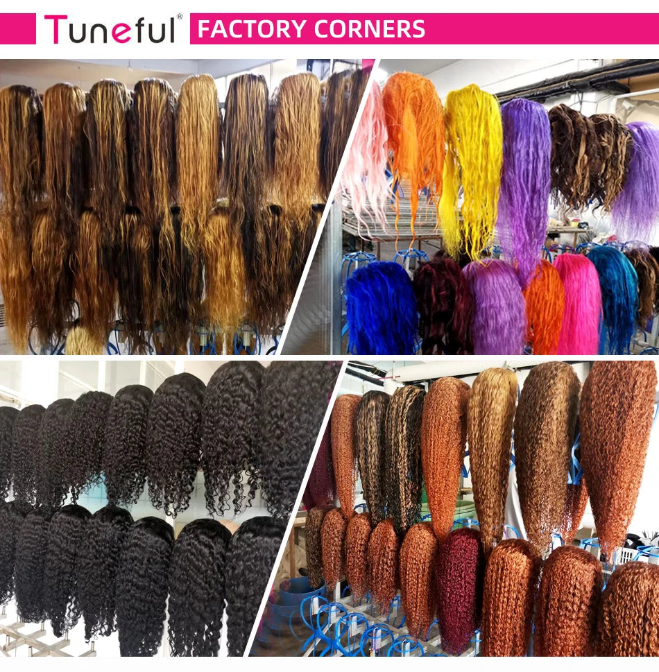 10A 100% Glueless Wigs Human Hair Wigs Ready To Wear Bleached Knots 6x5 Pre Cut HD Transparent Glueless Lace Wigs Kinky Curly