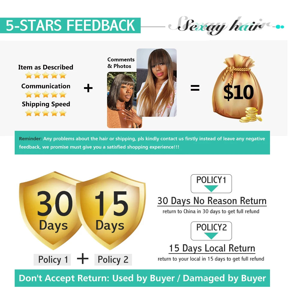 Sexay Scalp Bang Human Hair Wig Raw Indian Straight Human Hair Fringe Wigs Fake Scalp 8-24 Inch 200 Density Human Wigs For Women