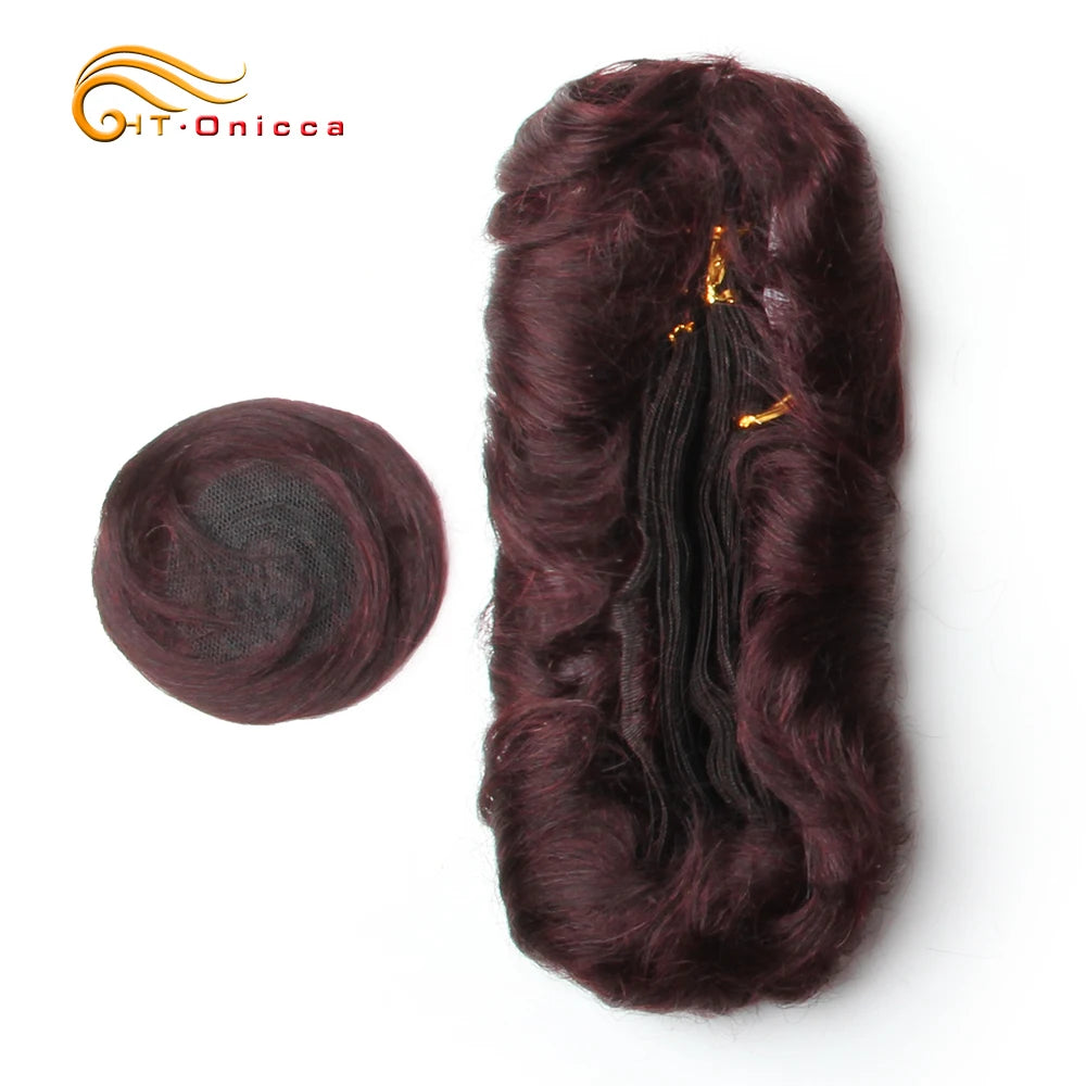 Curly Human Hair Bundles Brazilian Hair Weave Bundles Short Hair Human Hair Bundles For Woman