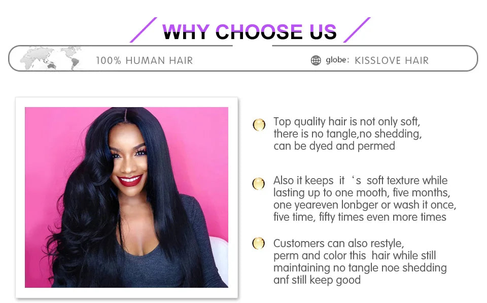 13x4 13x6 Full HD Lace Front Human Hair Wigs Straight 360 Transparent Lace Frontal Wigs Pre Plucked 5x5 Pre-Cut Lace Closure Wig