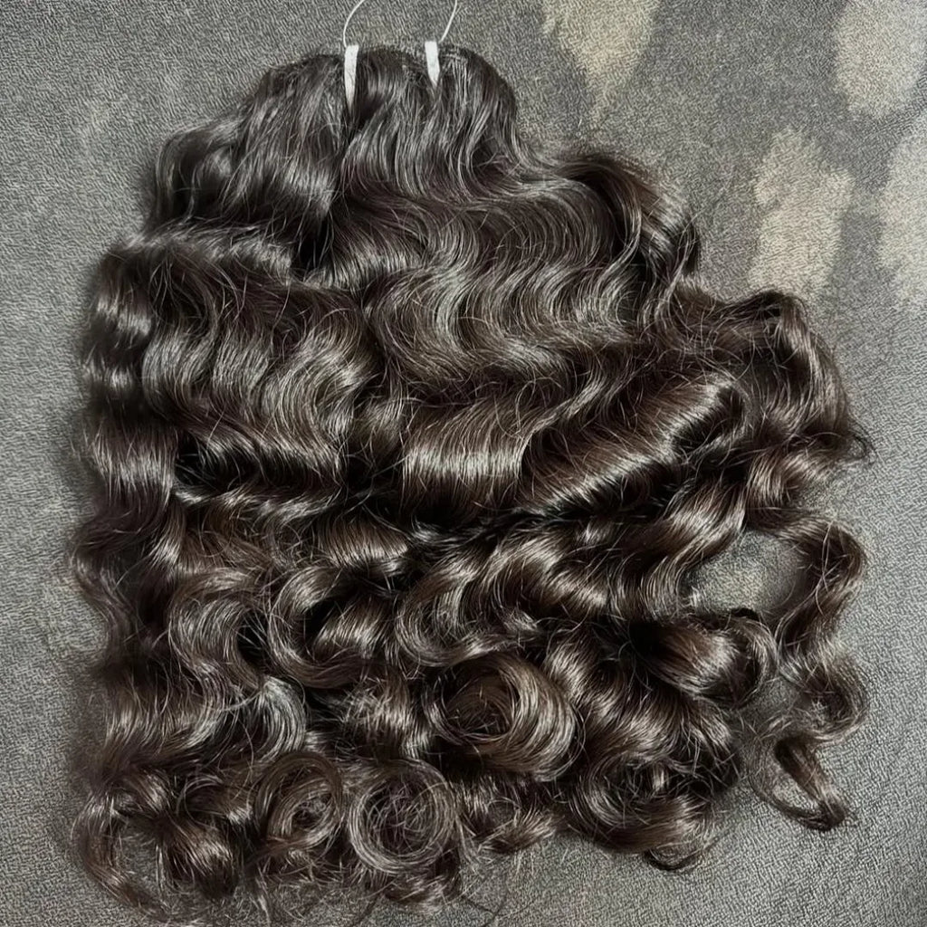 Drop Shipping 100% Unprocessed Virgin Hair Wholesale Burmese Curly Hair Raw Indian Wavy Hair Bundles