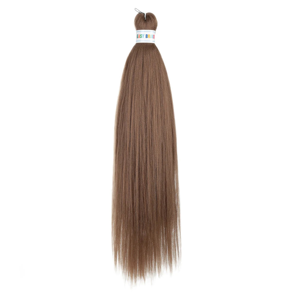 Ez Braid  26Inch Crochet Hair Ombre Pre Stretched Synthetic Braiding Hair Expression