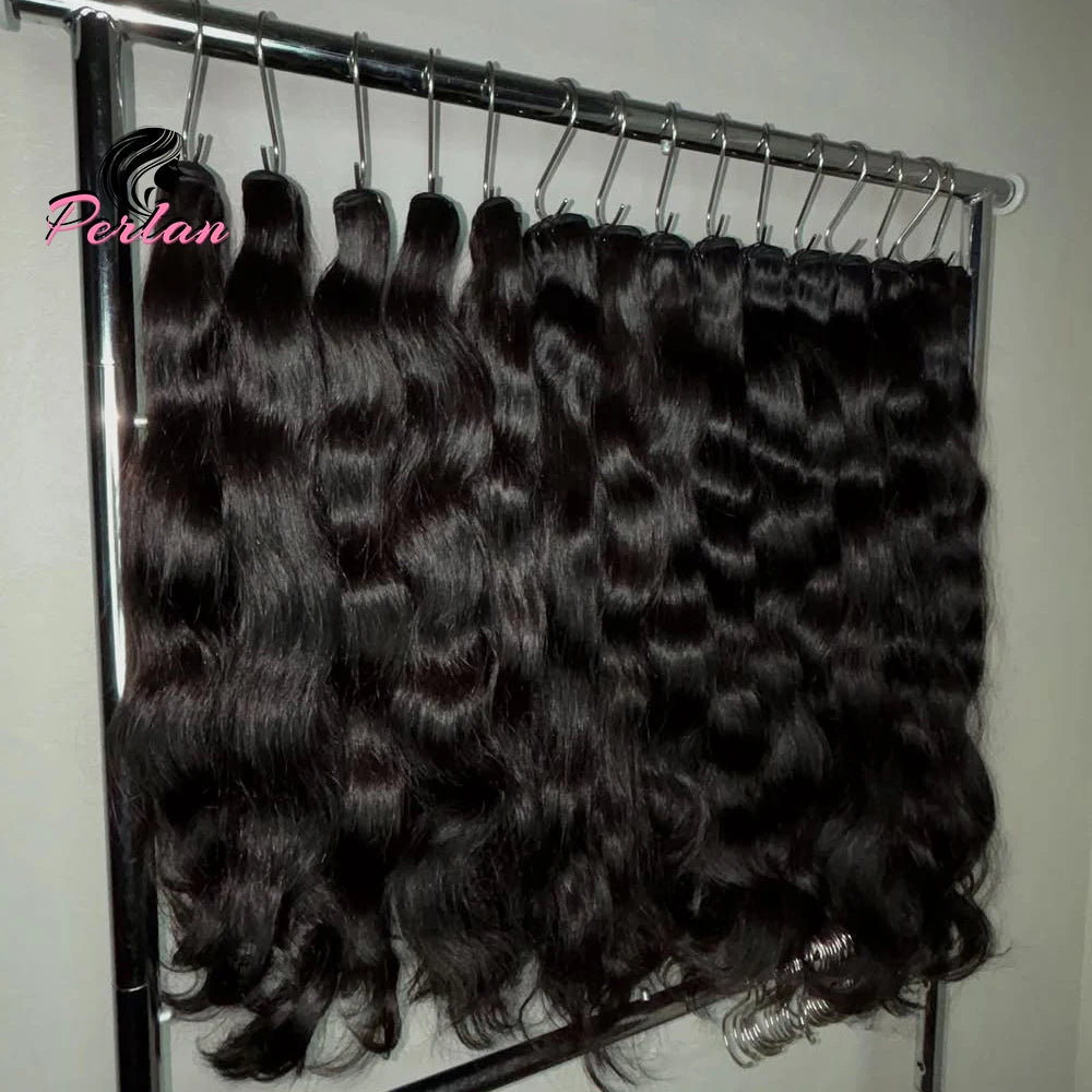 Raw Human Hair Bundles Indian Body Wave Virgin Human Hair 100% Human Hair Weave Extensions Wholesale Vendor
