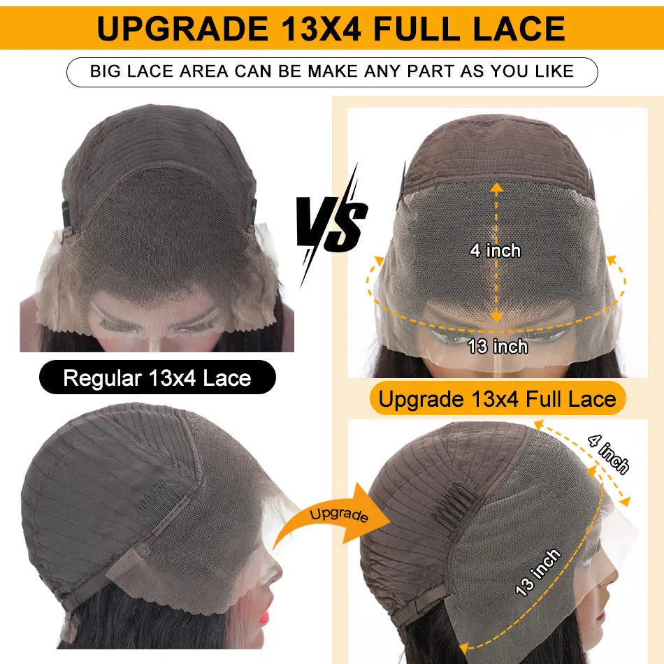 Body Wave Lace Front Wigs Human Hair 13x4 HD Lace Front Wigs Human Hair Pre Plucked Body Wave 13x6 Lace Frontal Wigs Human Hair