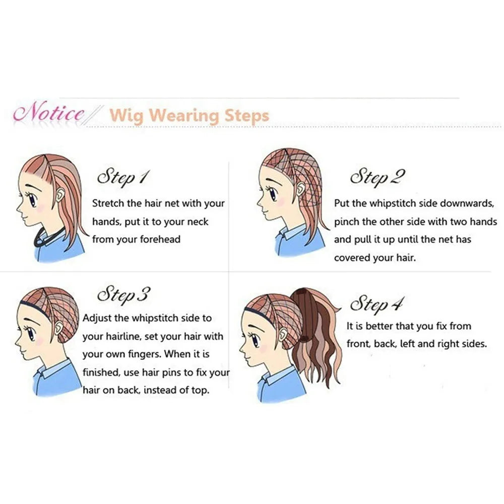 Wig CoverFemale Hair Gold Pink synthetic Wigs Women Brazilian Remy Hair Cheap Popular Hairstyles For Straight And Curly Hair