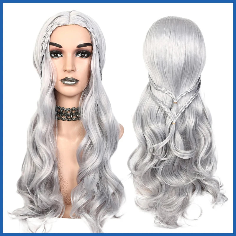 Wig CoverFemale Hair Gold Pink synthetic Wigs Women Brazilian Remy Hair Cheap Popular Hairstyles For Straight And Curly Hair