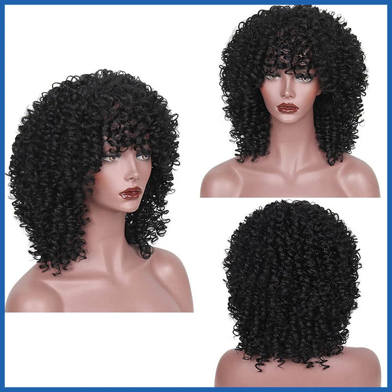 Wig CoverFemale Hair Gold Pink synthetic Wigs Women Brazilian Remy Hair Cheap Popular Hairstyles For Straight And Curly Hair