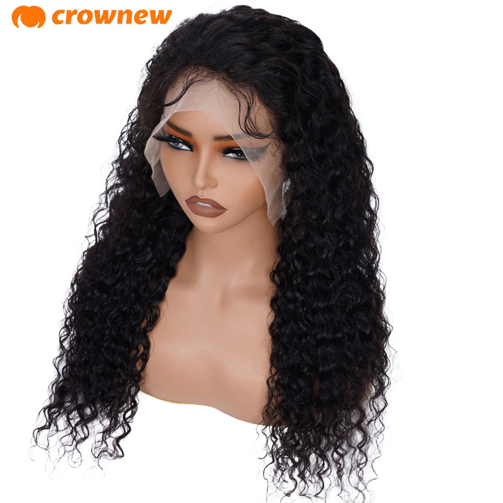 Glueless Wigs Curly Human Hair Wig 13x6 HD Lace Front Human Hair Wig Loose Water Wave Curly 13x4 Lace Frontal Wig Human Hair