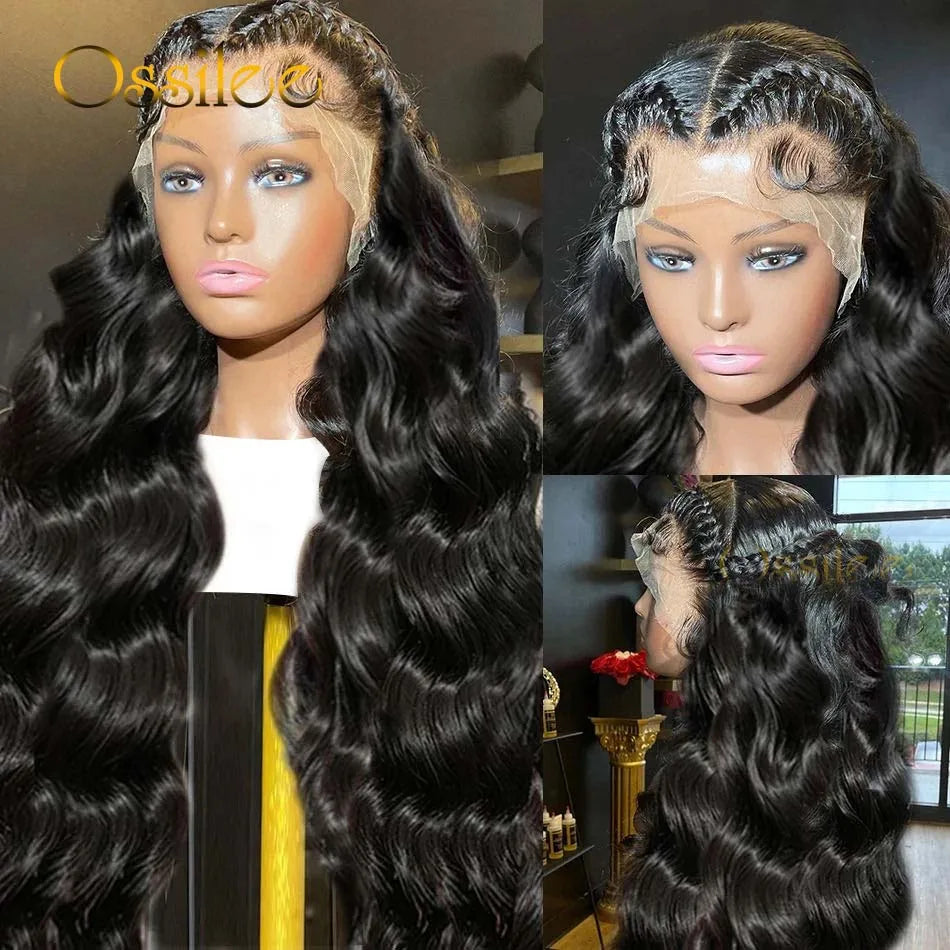 Body Wave Lace Front Wigs Human Hair 13x4 HD Lace Front Wigs Human Hair Pre Plucked Body Wave 13x6 Lace Frontal Wigs Human Hair
