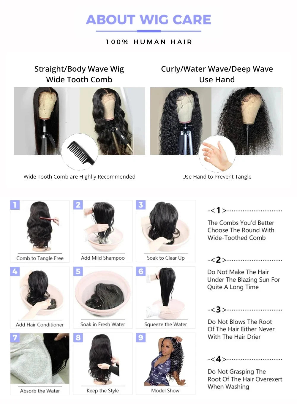 Curly Short Bob Wigs 13×4 Lace Frontal Human Hair Pre Plucked 100% Human Hair Deep Wave 4x4 Lace Front Closure Bob Wig For Women