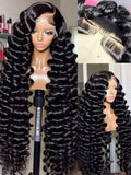 40 42 Inch Loose Deep Wave Frontal Wigs 250% 13x4 13x6 HD Lace Frontal Wigs For Women Remy Loose Deep Curly Human Hair Wigs