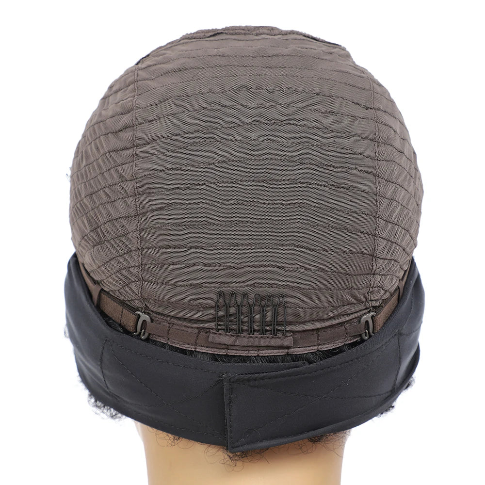 Short Headband Wig Human Hair Water Wave Wigs For Black Woman 6 Inches Brazilian Remy Human Hair Glueless Full Machine Made