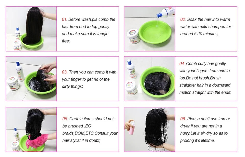 Short Headband Wig Human Hair Water Wave Wigs For Black Woman 6 Inches Brazilian Remy Human Hair Glueless Full Machine Made