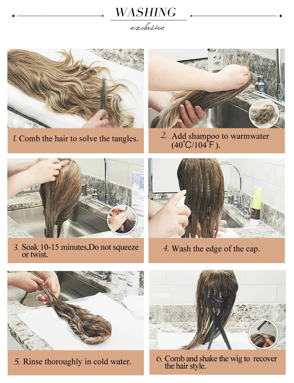 Headband Synthetic Wigs Long Afro Kinky Curly Golden Blonde Platinum Ombre Wig for Black Women Use Water Wave Wig Heat Resistant