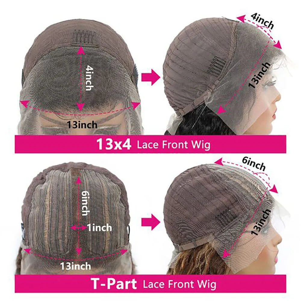 Bone Straight Lace Front Wigs 13x4 Transparent Lace Frontal Wigs Glueless Pre Plucked Lace Wigs Straight Human Hair for Women