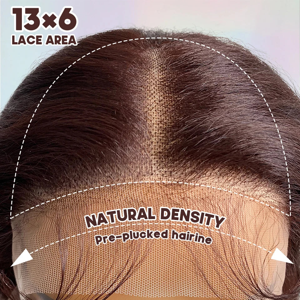 Latisha Synthetic HD Lace Front Wigs Curly Pre Plucked Lace Frontal Wig with Bangs for Women Highlight 13X6 13X5X1 with Babyhair