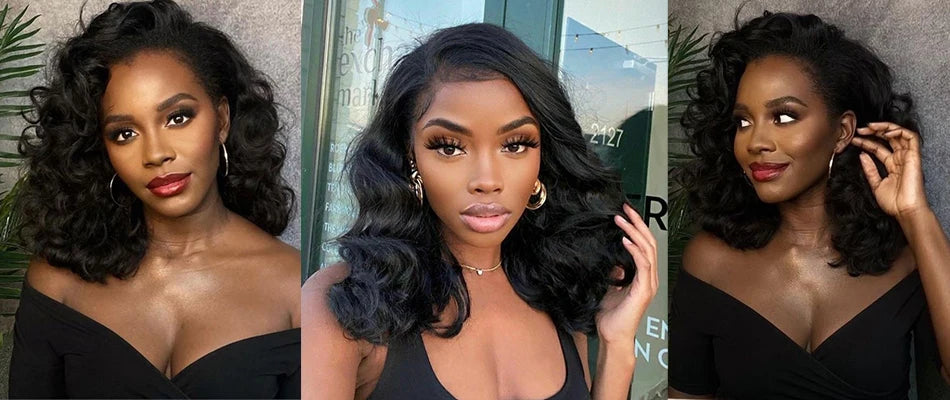 12A Raw Donor Human Hair Wigs 13x4 HD Lace Frontal 250% Density Unprocessed Vietnamese Double Drown Bouncy Wave Lace Frontal Wig