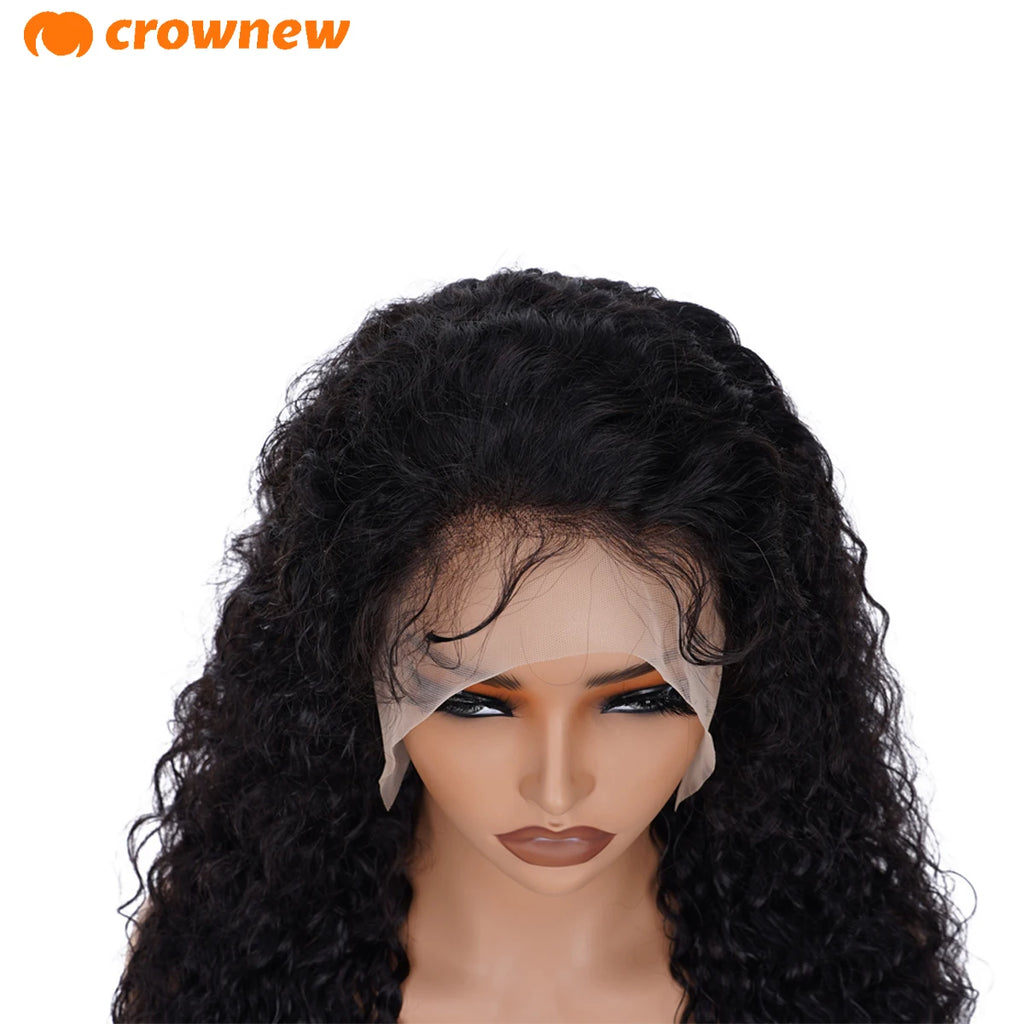 Glueless Wigs Curly Human Hair Wig 13x6 HD Lace Front Human Hair Wig Loose Water Wave Curly 13x4 Lace Frontal Wig Human Hair