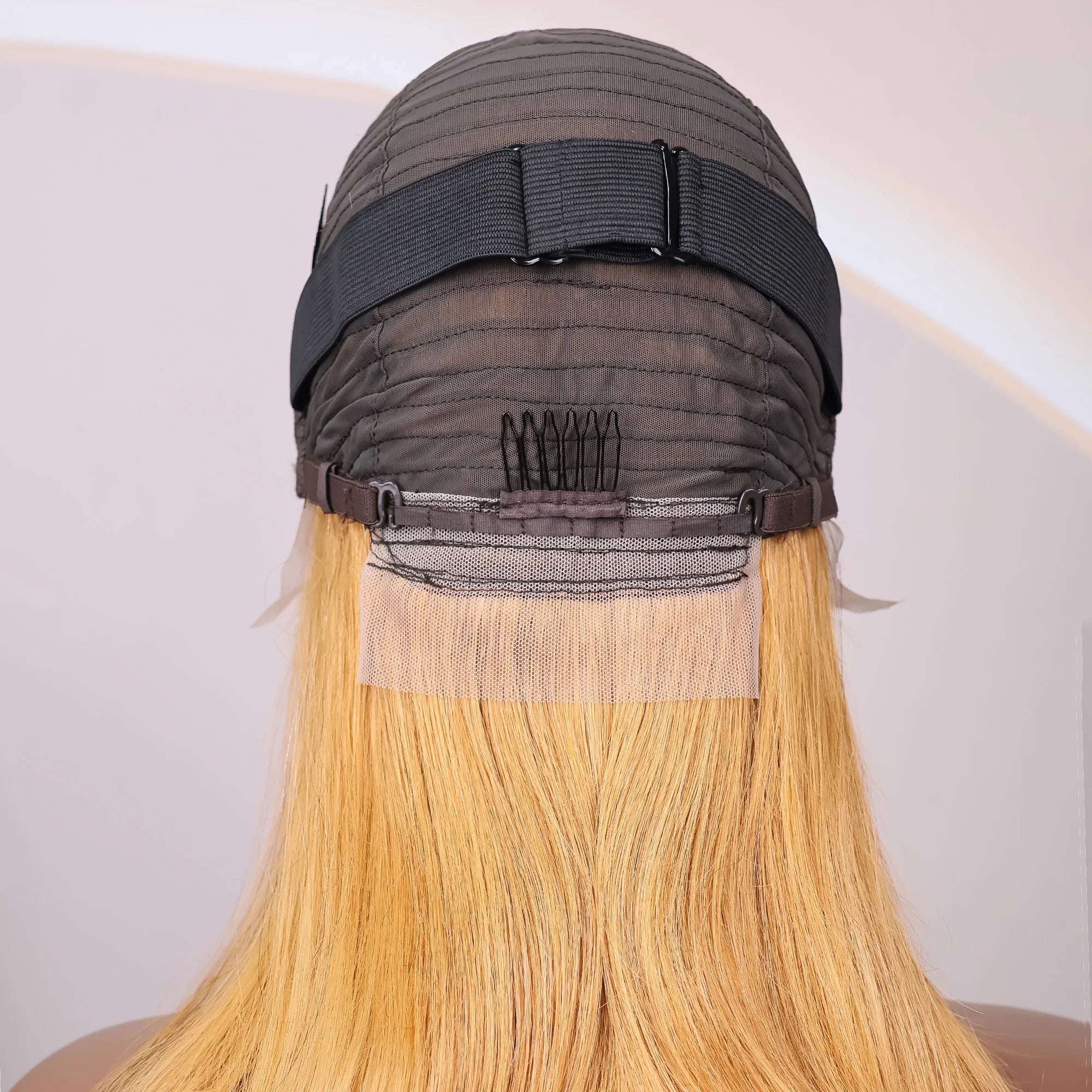 #30 Honey Blonde Human Hair Wig Straight Bob Wig 100% Human Hair Pre Plucked 200 Density Short Gold Wig 13x4 Hd Lace Front Wig