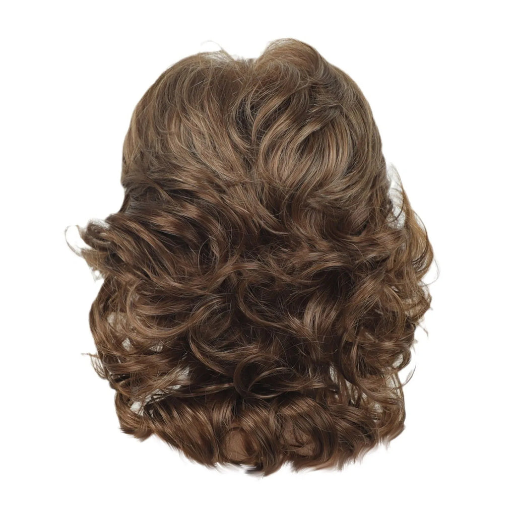 Wig CoverFemale Hair Gold Pink synthetic Wigs Women Brazilian Remy Hair Cheap Popular Hairstyles For Straight And Curly Hair