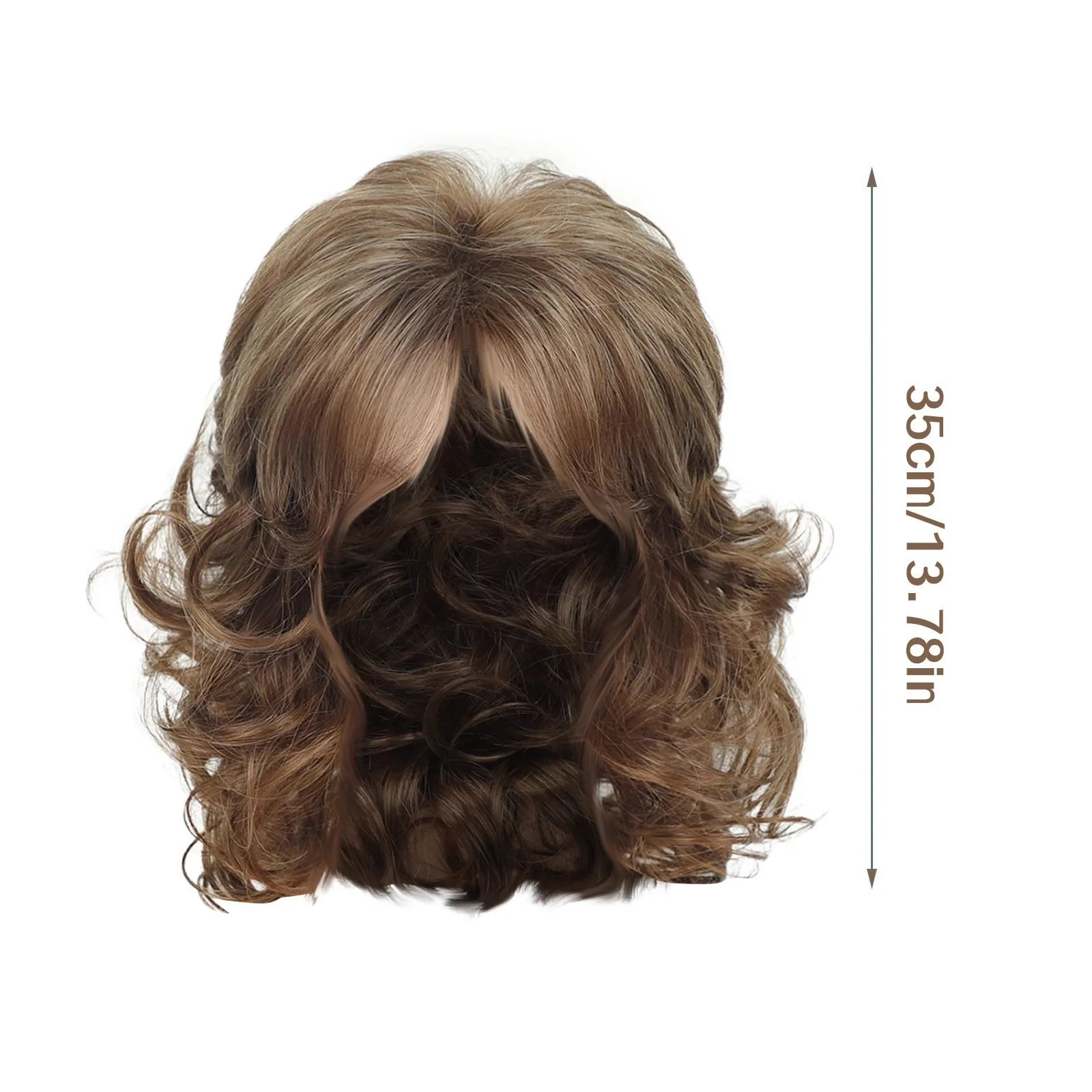 Wig CoverFemale Hair Gold Pink synthetic Wigs Women Brazilian Remy Hair Cheap Popular Hairstyles For Straight And Curly Hair