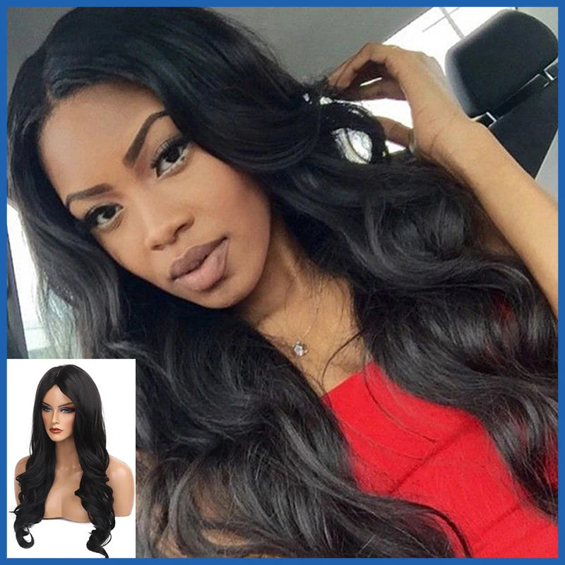 Wig CoverFemale Hair Gold Pink synthetic Wigs Women Brazilian Remy Hair Cheap Popular Hairstyles For Straight And Curly Hair
