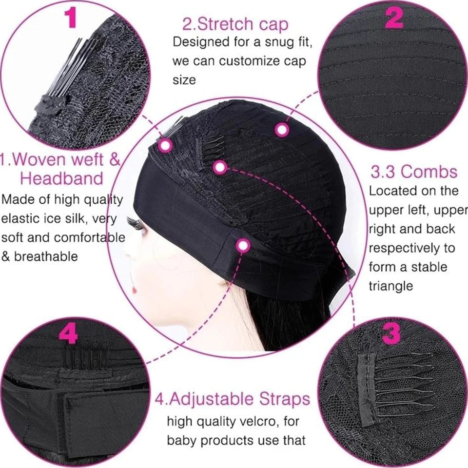 Kinky Curly Human Hair Headband Wig For Black Women 250% Density Glueless Brazilian Remy Jerry Curl Full Machine Made Hair