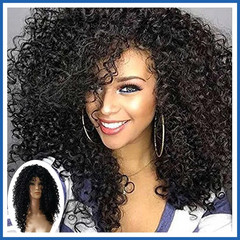Wig CoverFemale Hair Gold Pink synthetic Wigs Women Brazilian Remy Hair Cheap Popular Hairstyles For Straight And Curly Hair