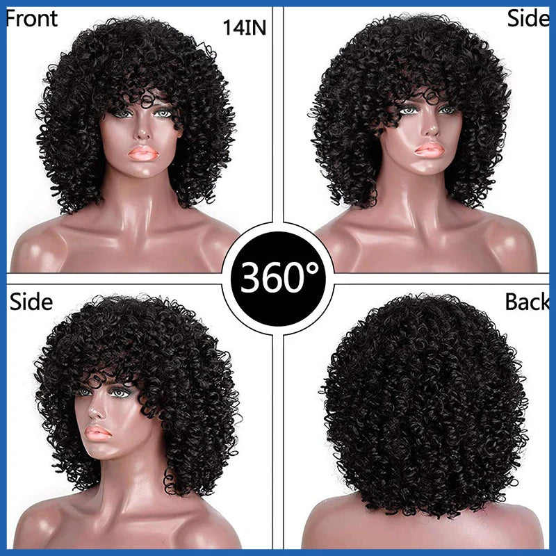 Wig CoverFemale Hair Gold Pink synthetic Wigs Women Brazilian Remy Hair Cheap Popular Hairstyles For Straight And Curly Hair