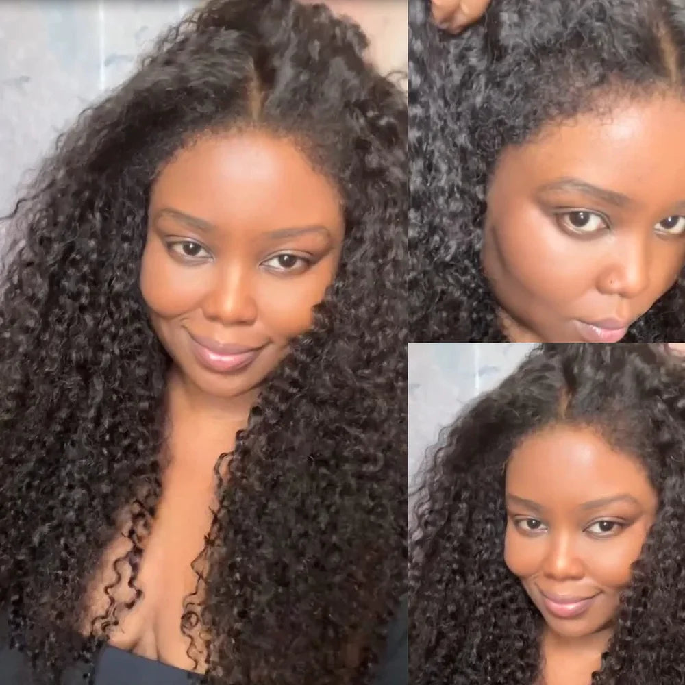 Kinky Curly Wig Human Hair Lace Front Wig Curly Wigs 13x4 Lace Frontal Wig Frontal 13x6 Lace Curly Lace Front Human Hair Wig