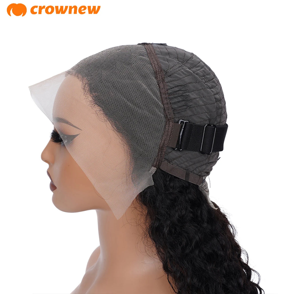 Glueless Wigs Curly Human Hair Wig 13x6 HD Lace Front Human Hair Wig Loose Water Wave Curly 13x4 Lace Frontal Wig Human Hair