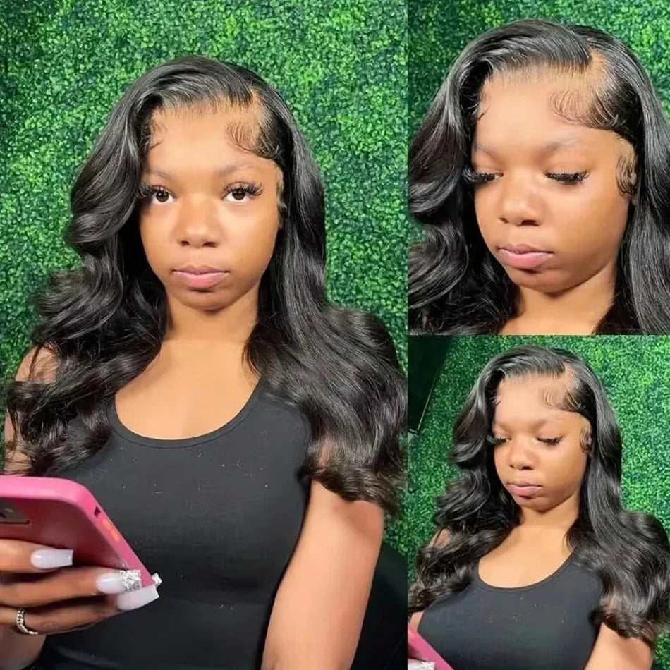 250% Brazilian Human Hair Wig Loose Wave Short Bob Wig Body Wave 13X4 HD Lace Frontal Wig Human Hair Wigs For Black Women