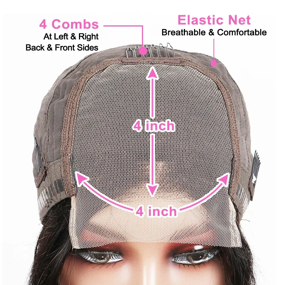 Highlight Wig Human Hair Bob Wig Straight Lace Front Wig Human Hair Brazilian Short Bob Human Hair Wigs On Sale Clearance